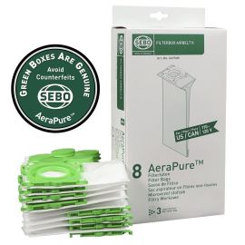 SEBO Airbelt K Filter Bags 6629AM/6629ER